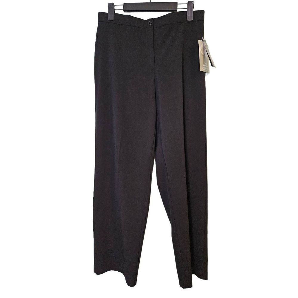 Briggs New York black Slimming Solutions pants. Size 8 short. NWT.